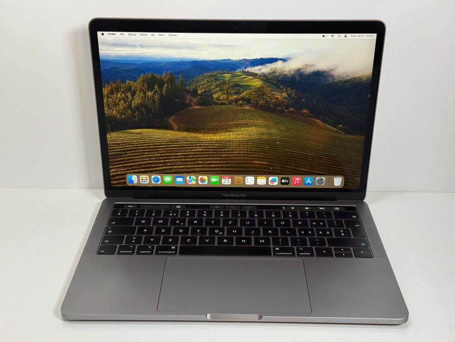 Apple MacBook Pro 13 2019 TouchBar - i5 8GB RAM / 128GB SSD - 87% Kondycji baterii - Gwarancja -