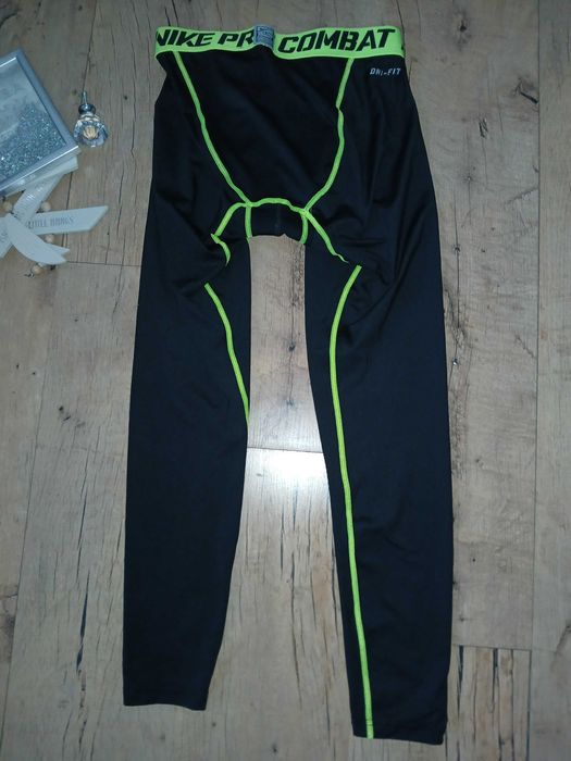 Czarne termo getry kalesony Nike Pro Combat nowe