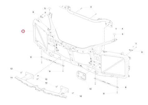 Панель передняя (телевизор) Tesla Model S (2016+) 1061950-98-E