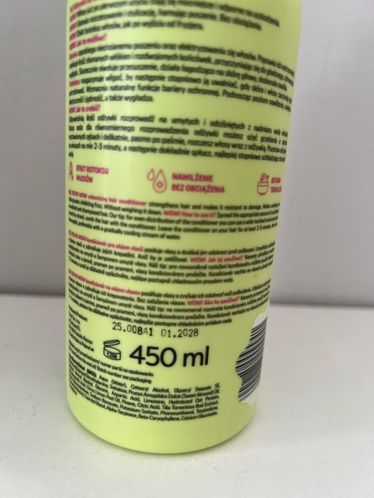 Okazja! Yolyn wow Odżywka na objętość Hair Conditioner Volume 450 ml