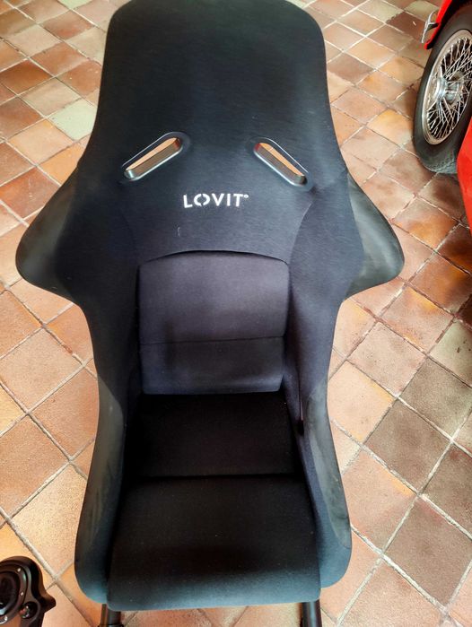 Kit backet volante pedais e caixa ps3 ps4 ps5