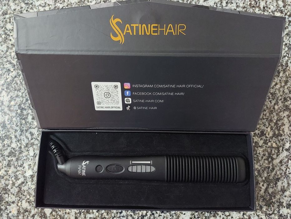 SATINEHAIR - Ethik brush 3 in 1 - Black