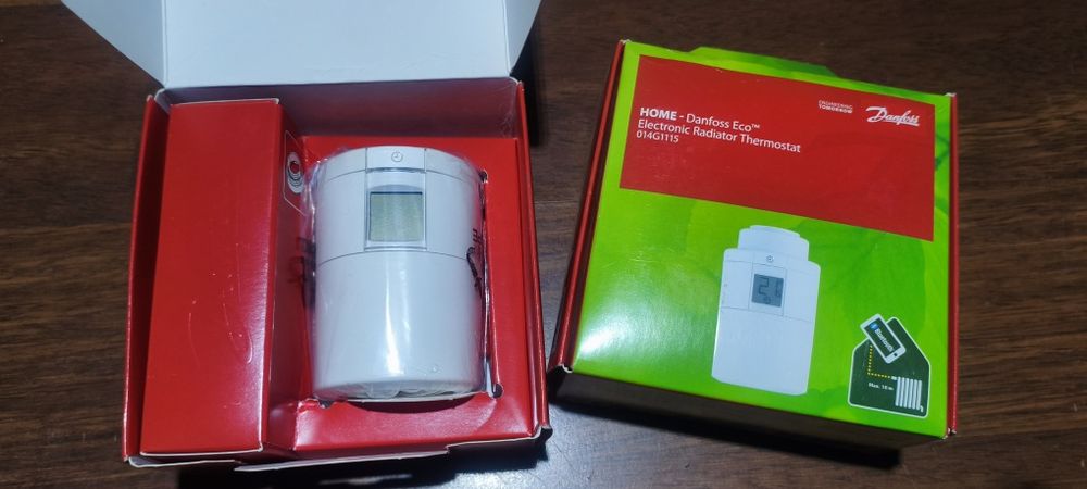 Умный термоголовка / термостат Danfoss Eco Bluetooth (014G1115) – Новые, комплект