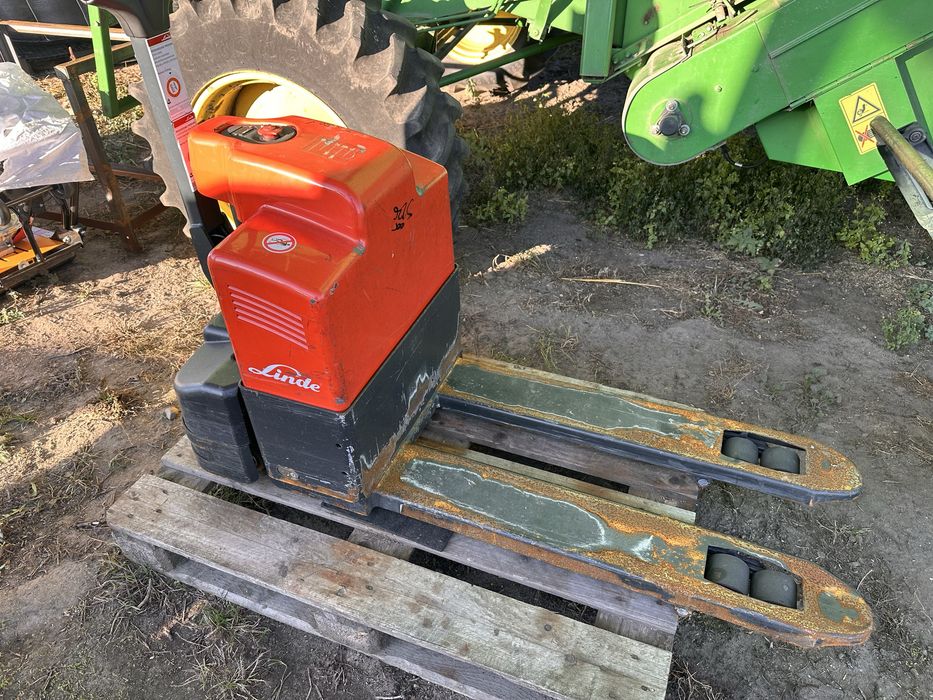 Wózek paleciak elektryczny Linde MT15  1500 kg 2017r F.Vat