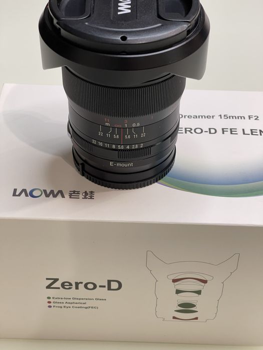 Обʼєктив Laowa D-Dreamer 15mm F2 Zero-D FE  Sony E  стан нового