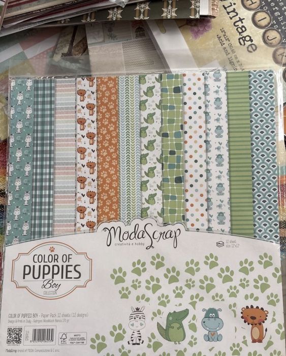 Papel de scrapbooking