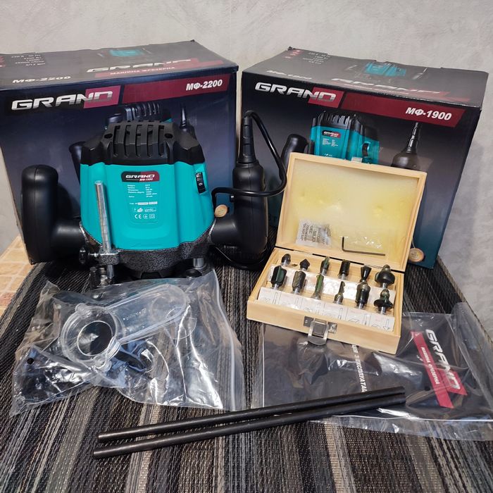 Фрезер GRAND МФ-1900, МФ-2200+ набір фрез