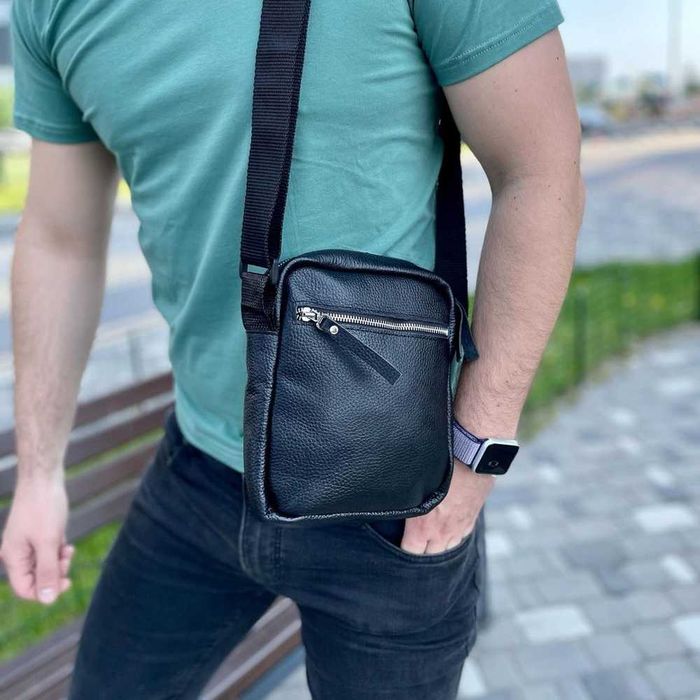 Якісна шкіряна сумка 4 м