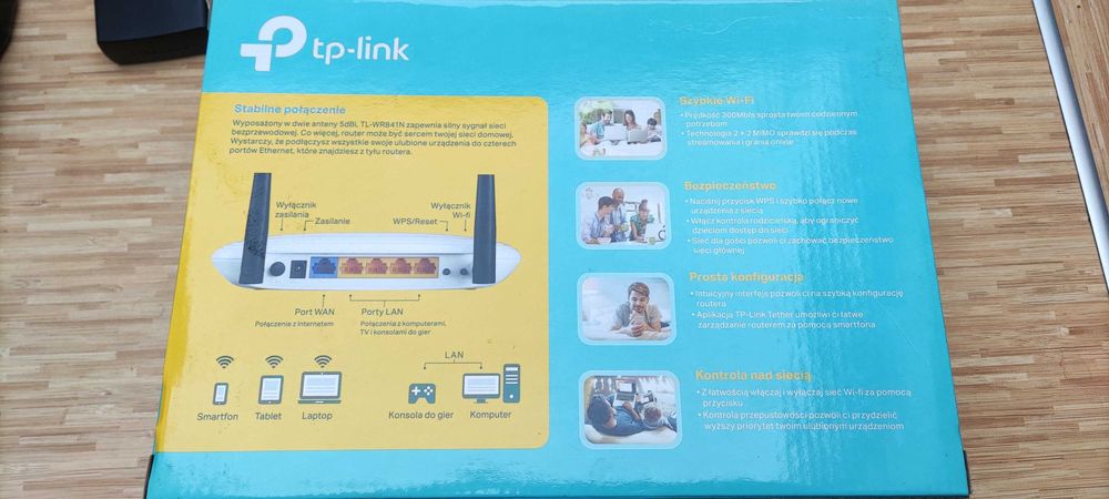 Router bezprzewodowy TP-LINK TL-WR841N