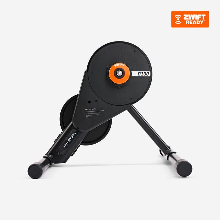 Rolo de Treino de Bicicleta D100 com "Zwift Cog and Click"