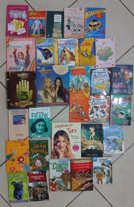 Livros juvenis como novos - €3