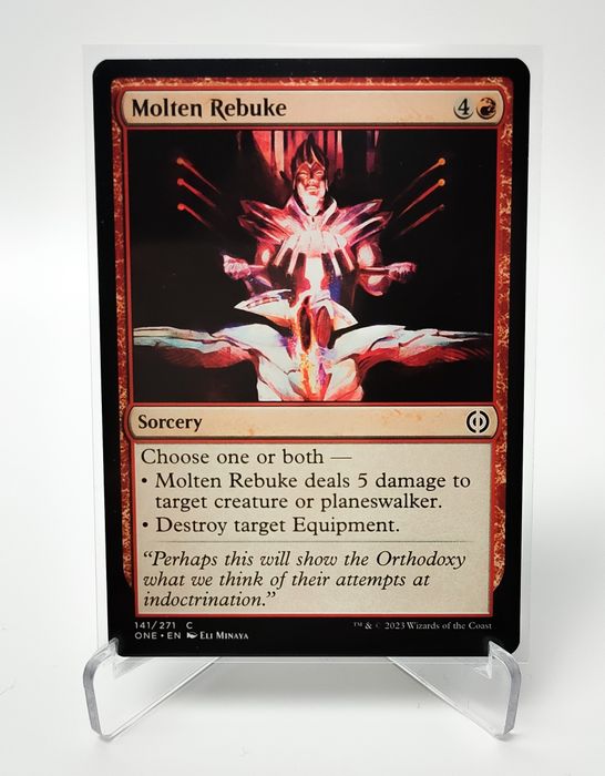Molten Rebuke 141/271 Phyrexia: All Will Be One MTG