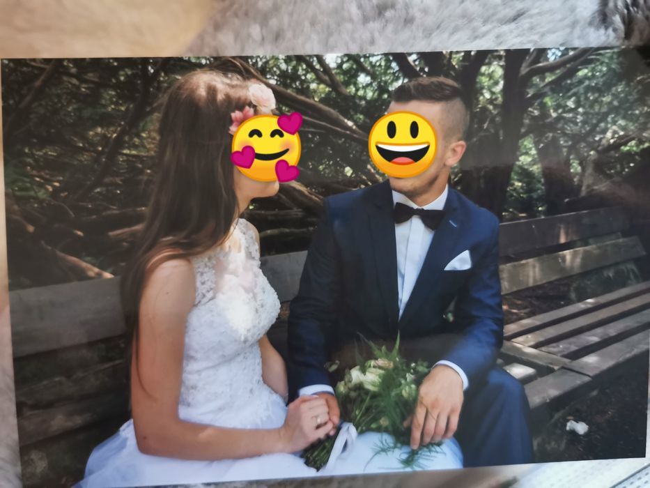 Suknia ślubna 36s biała jola
