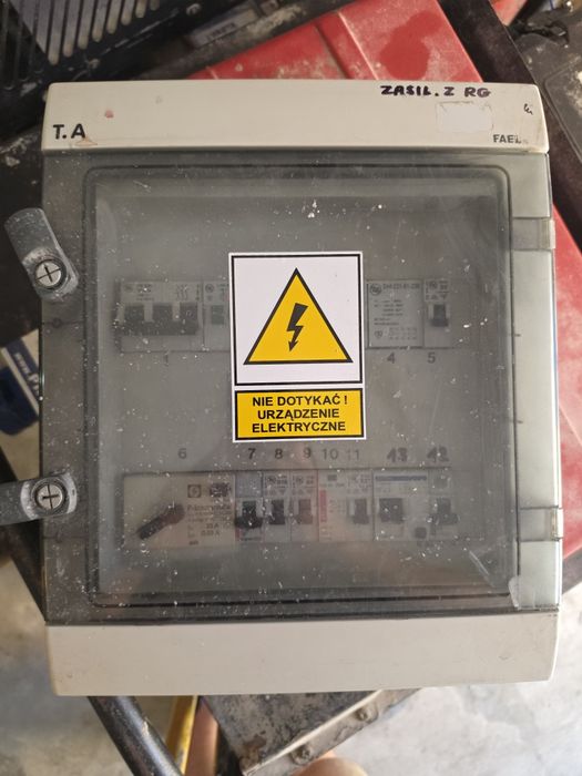 Rozdzielnia Skrzynka elektryczna używana