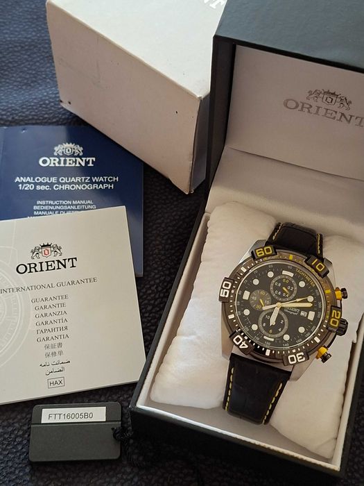 Zegarek męski Orient Sports Chronograph