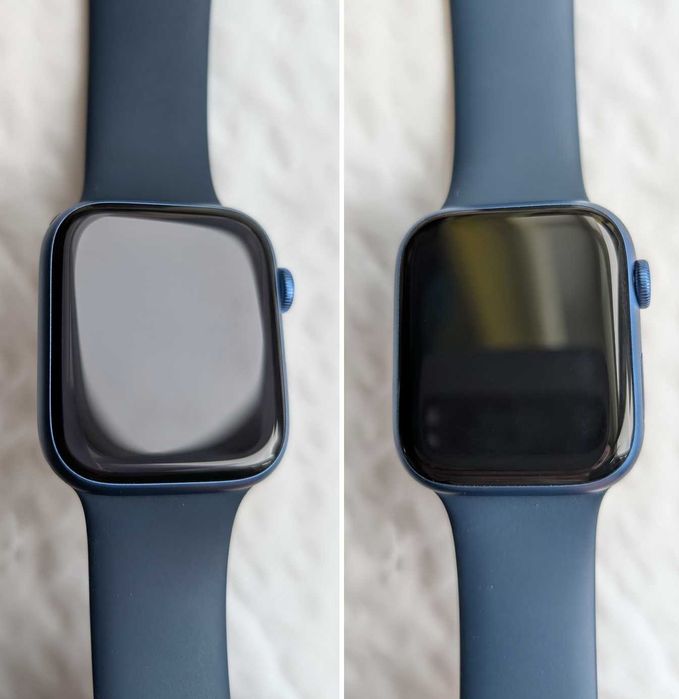 Стан новаих Apple Watch 7 45 mm Blue Магазин Гарантія