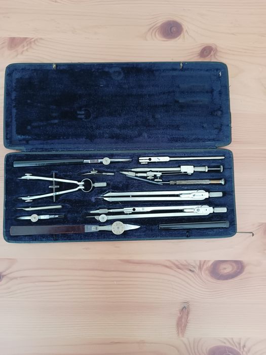 Zestaw kreślarski Richter Precision PRL Vintage