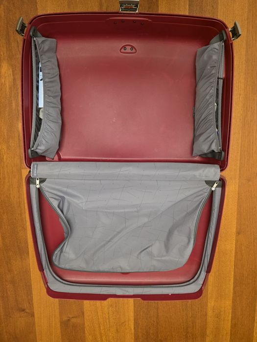 Malas samsonite F'lite Wine Red e Petróleo Blue