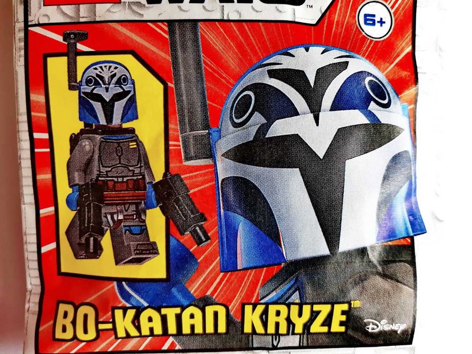 Lego Bo-Katan Kryze Paper Bag selado com figura e Blaster