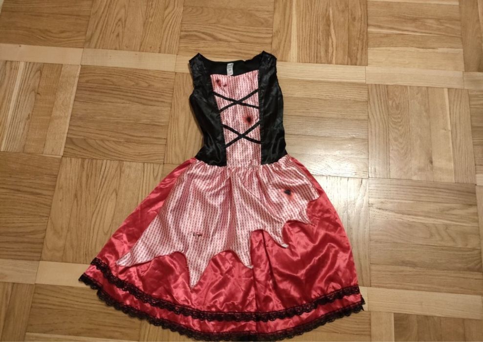 Sukienka czarownicy czarownica wiedźma halloween
