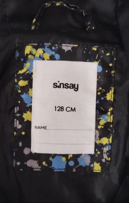 Kurtka ocieplana chłopięca Sinsay 128