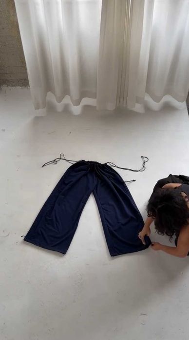 Женские штаны оверсайз трикотаж/Жіночі штани трикотажні модель 1844