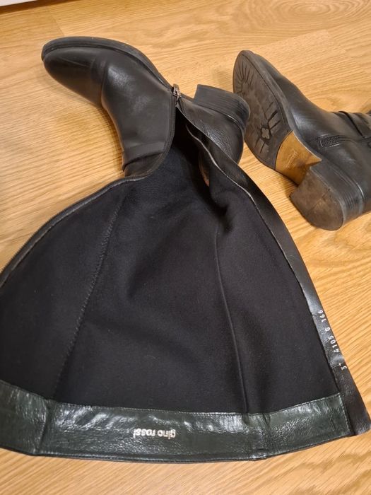 GinoRossi Kozaki oficerki ze skóry naturalnej r. 37