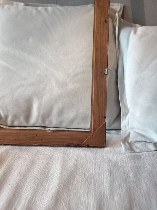Stara rama do obrazu lustra duża 126 x 87,5 cm warto !!!