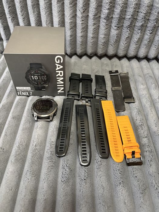 Garmin Fenix 7 Sapphire Solar GWARANCJA