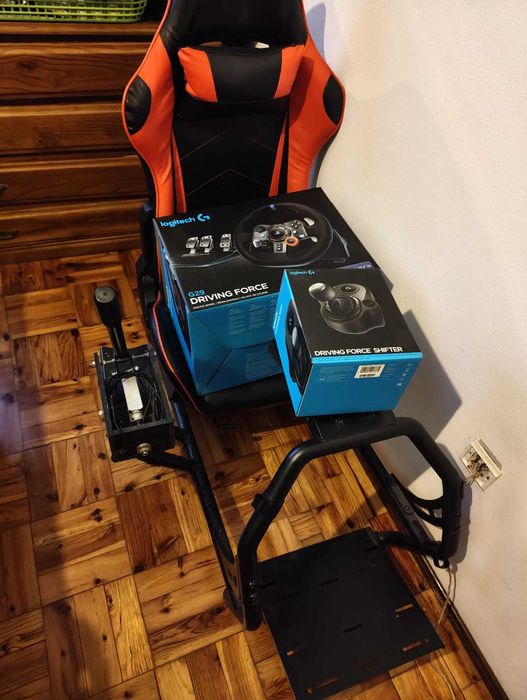 Volante Logitech G29 + Manete Mudanças + Cockpit (Vendo Separado ou Conjunto Completo)