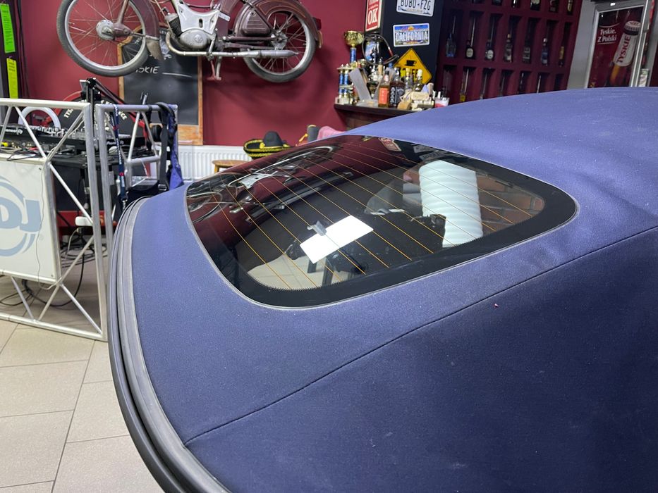 Porsche 911 Turbo 991 992 Boxter 981 982 Cabrio dach szyba naprawa