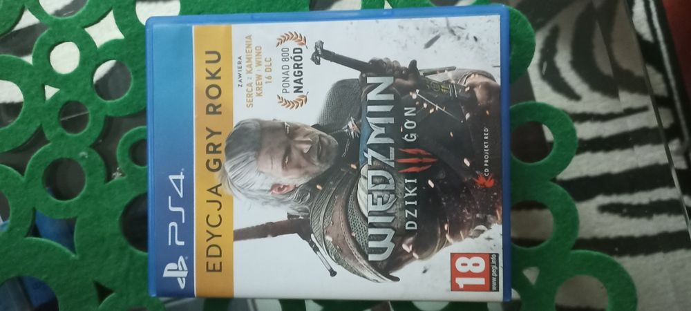 Wiedźmin 3 Edycja Gry Roku PS4