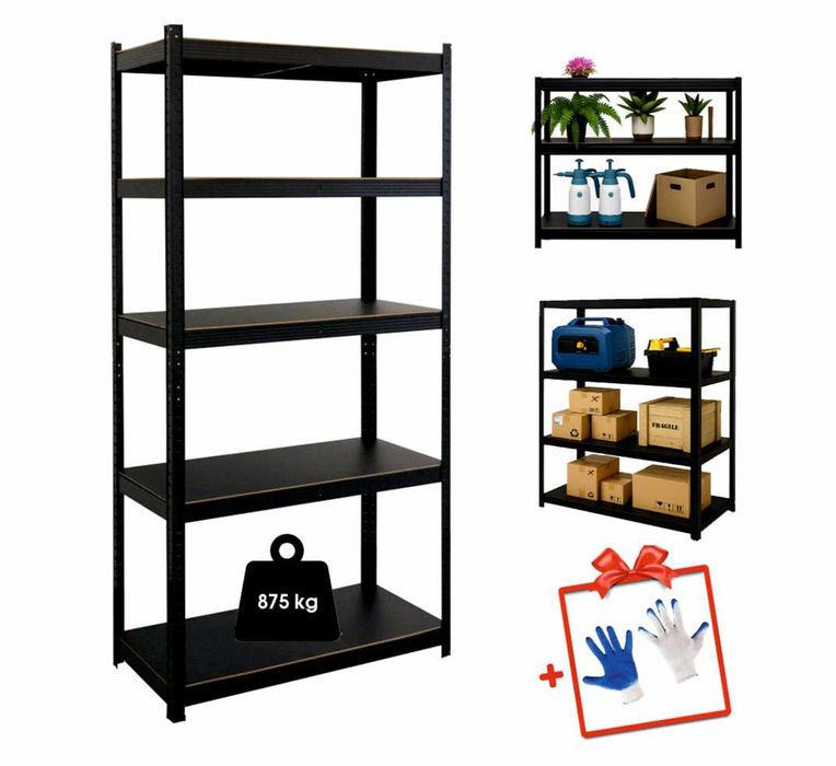 Стелаж металевий 180х90х40 см Збірний 875 кг ‼️ зі складу
