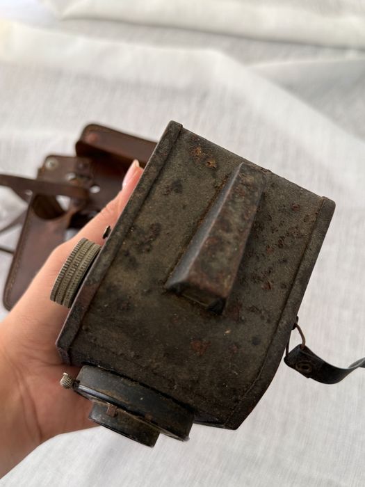 Câmara Lumière Lux Box Anos 50 + Bolsa Couro