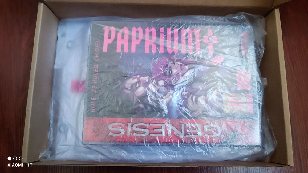Paprium  edição de colecionador para Mega Drive