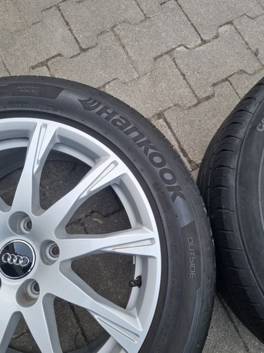 Oryginalne koła letnie Audi 17 cali