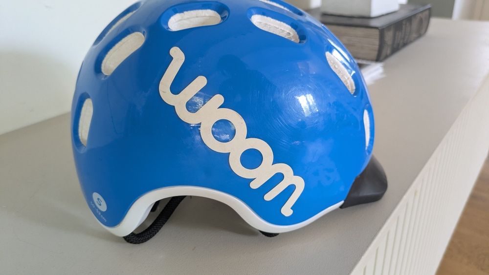 Kask Woom S  niebieski