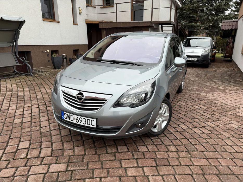 Opel Meriva TYLKO 165tyśkm! 1WŁAŚCICIEL 2011r Max Opcja COSMO Skóry 1.4TURBO IDEAŁ