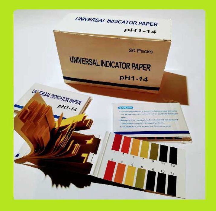 Лакмусовий папір 1-14 pH (800 смужок)  НАЙКРАЩА ПРОПОЗИЦІЯ!