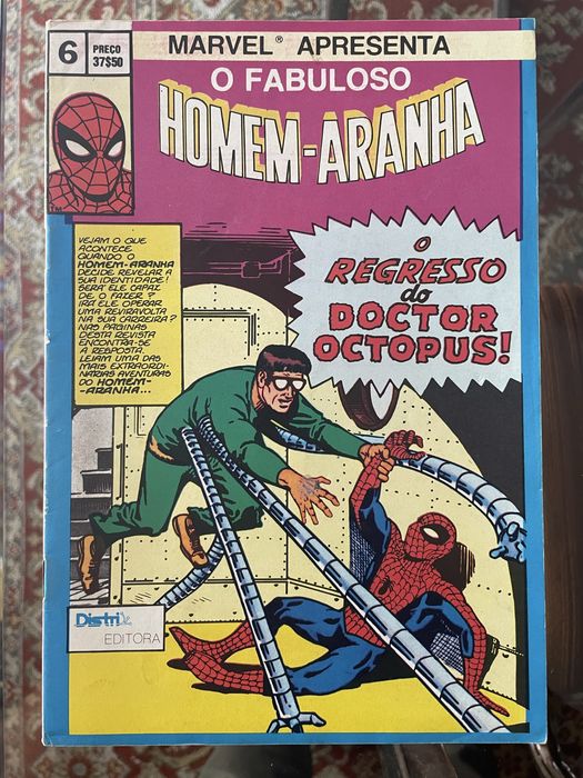 Homem-Aranha Distri Editora 1983 Nº 3, 4 e 5