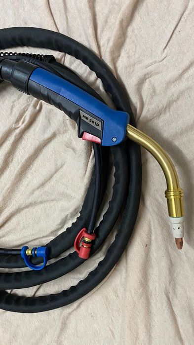 Wąż spawalniczy binzel MB 501 abicor 4m chłodzony cieczą uchwyt spawal