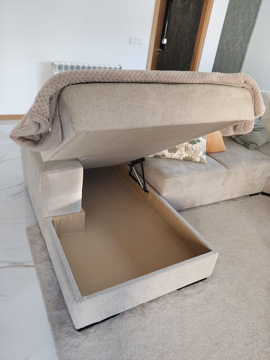 Sofá em U ou Canto com chaiselong