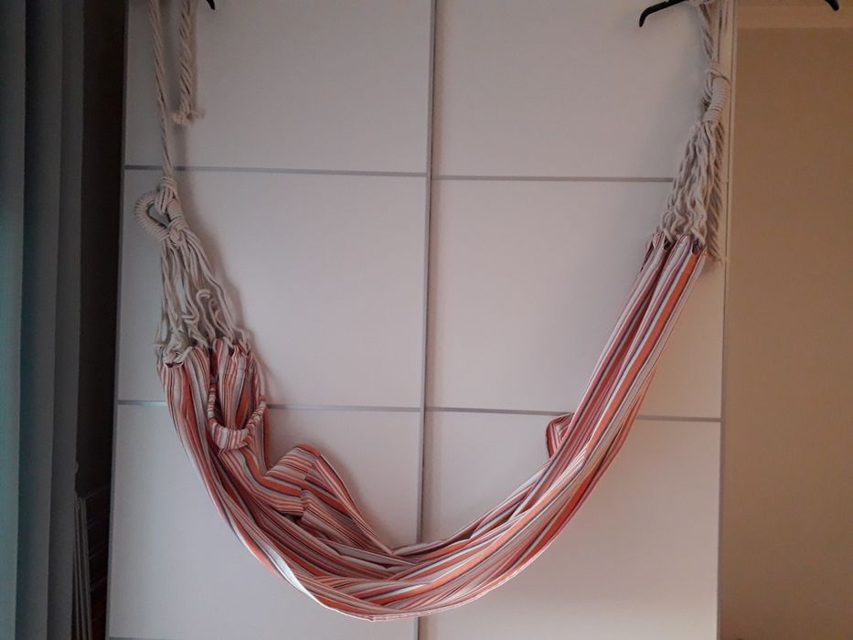 Cama de tecido para pendurar