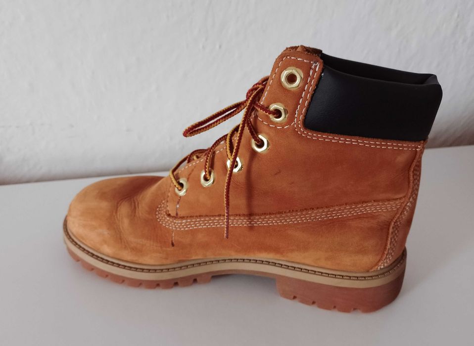 Buty Damskie Timberland 37 Skóra Sportowe Brązowe Trekkingowe