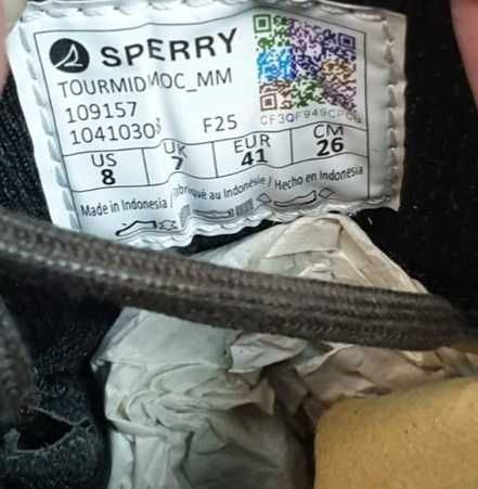 чоловічі черевики Sperry Tour Mid Moc Chukka Boot оригінал 41