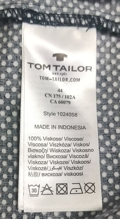 Блуза блузка сорочка Tom Tailor 44/XXL/52