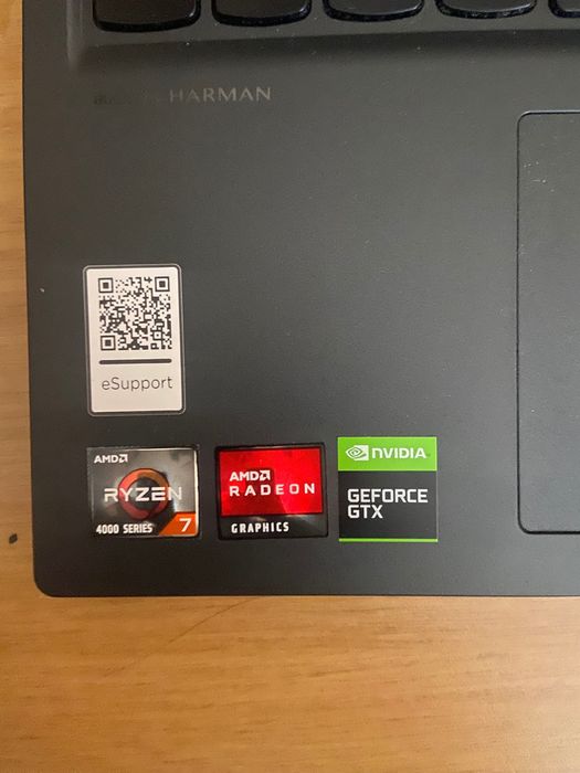 Portátil Lenovo Legion 5 para peças ou reparação
