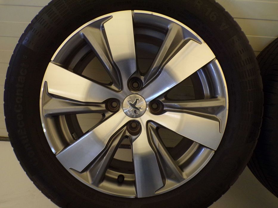 koła letnie  PEUGEOT CITROEN 16 6,5j ET20 4x108x65,1  ładne