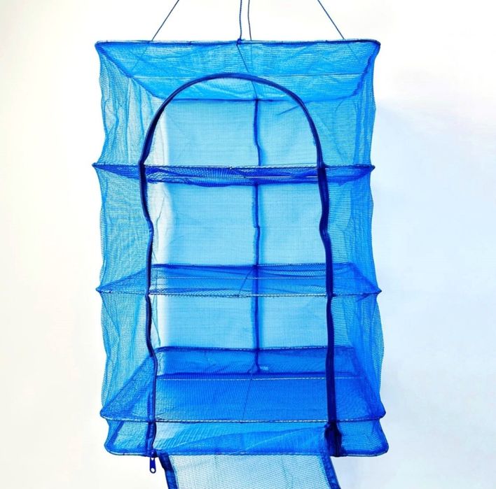 Сетка для сушки рыбы (фруктов и овощей)) Трехъярусная (65*45*45 см)