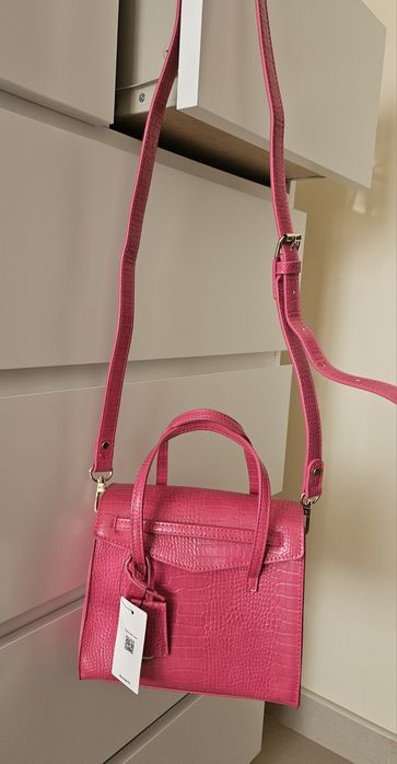 Kappahl torebka nowa różowa do ręki i przez ramię